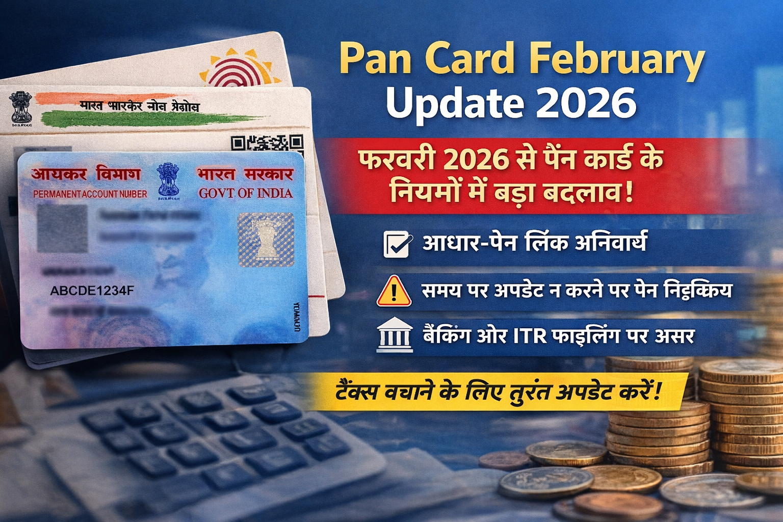 Pan Card February Update 2026