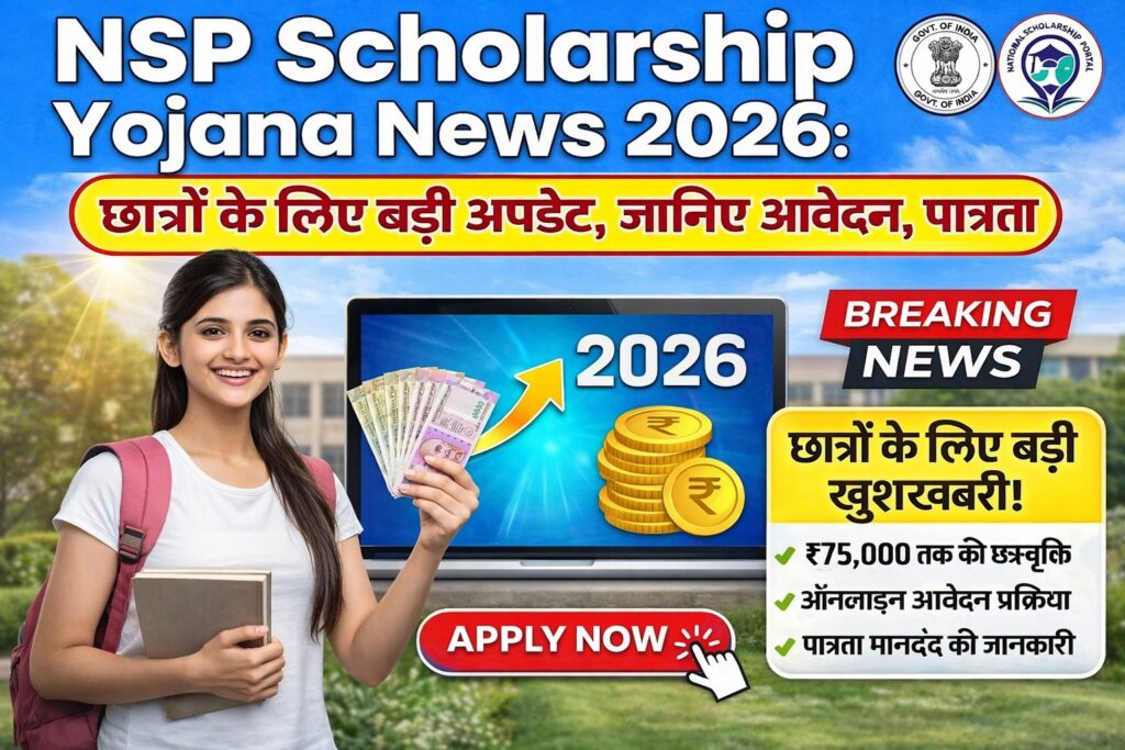 Nsp Scholarship Yojana News 2026
